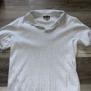 Men's Gray Polo Shirt